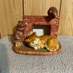 Charming Brown and Tan Small Pet Figurine